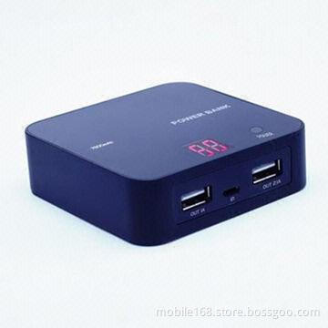 Solar Power Bank, 10000mAh High-capacity, Charger for iPhone/iPod/MP3/MP4